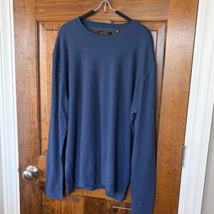 Joseph Abboud Navy Crewneck Pullover